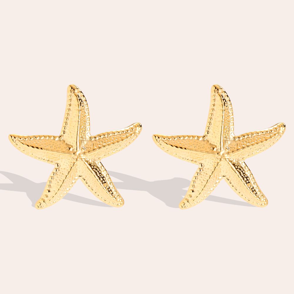 Great Seastar Edelstahl Ohrringe